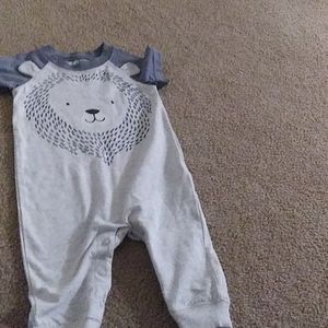 Monster onesie size 3-6 months